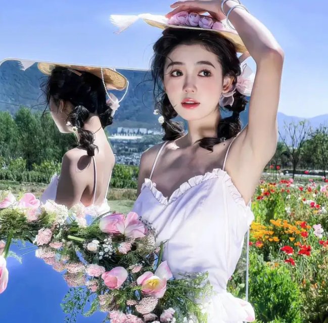仙人坝的红衣兜